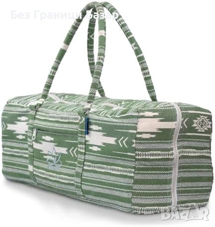 Нова голяма йога чанта с подплата джобове и удобни дръжки за постелка, снимка 3 - Чанти - 53914985