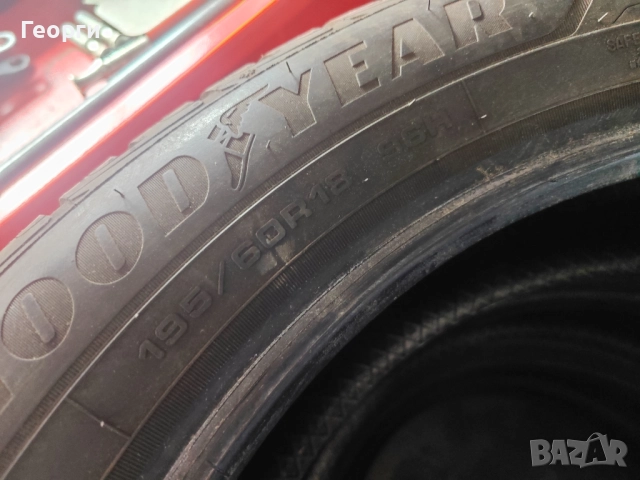 4бр.зимни гуми 195/60/18 Goodyear, снимка 4 - Гуми и джанти - 52777690