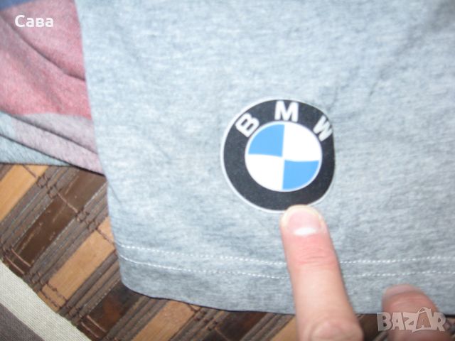 Тениска PUMA-BMW  мъжка,М, снимка 3 - Тениски - 46448986