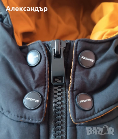 Топло черно яке Nature, снимка 5 - Якета - 53956258