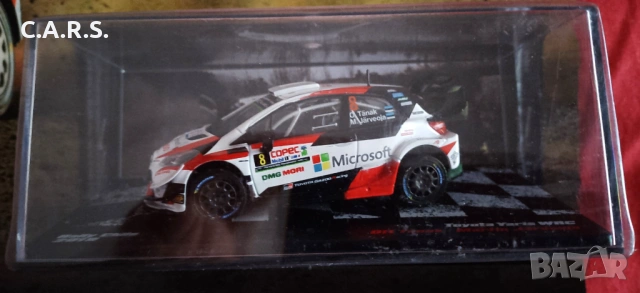 Метална количка Toyota Yaris WRC - Мащаб 1:43 , снимка 2 - Колекции - 53768758