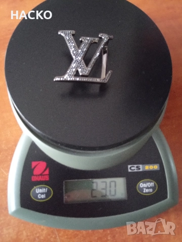 LOUIS VUITTON Катарами за колани 100% Оригинални Внос от Испания, снимка 5 - Колани - 52157629