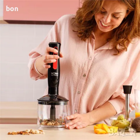 Пасатор SOLAC BA5612 Mixo 800, снимка 6 - Чопъри и пасатори - 50077821