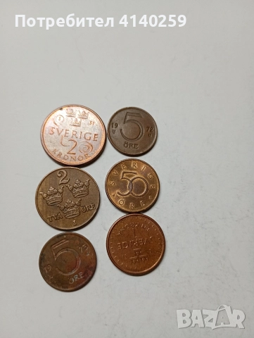 ШВЕЦИЯ МОНЕТИ ЛОТ 10 КРОНИ 2003 Г 5 КРОНИ 2016 Г , снимка 4 - Нумизматика и бонистика - 52981592