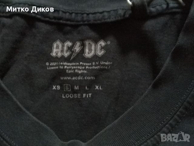 AC/DC Fly on the wall tour 1985г. маркова тениска нова размер ХЛ, снимка 4 - Тениски - 46128128