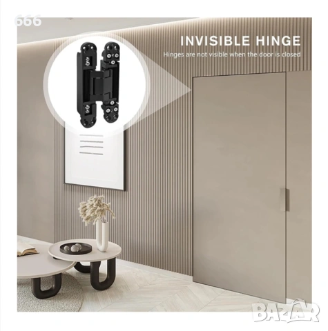 Тежкотоварни скрити панти, снимка 3 - Други стоки за дома - 53250830