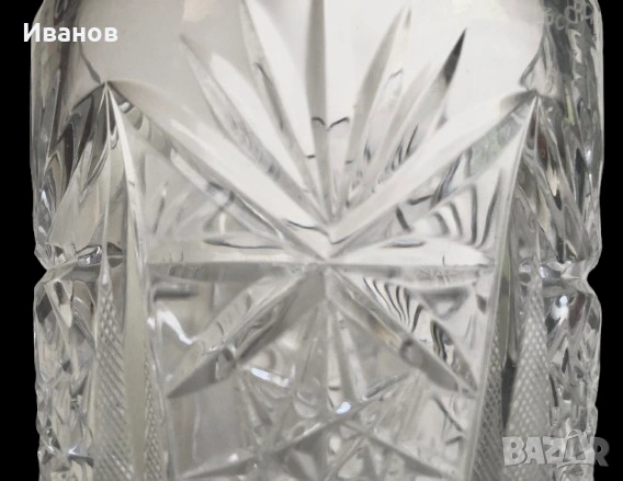 Кристална ваза Miranda - Crystalite Bohemia, снимка 3 - Вази - 51480200