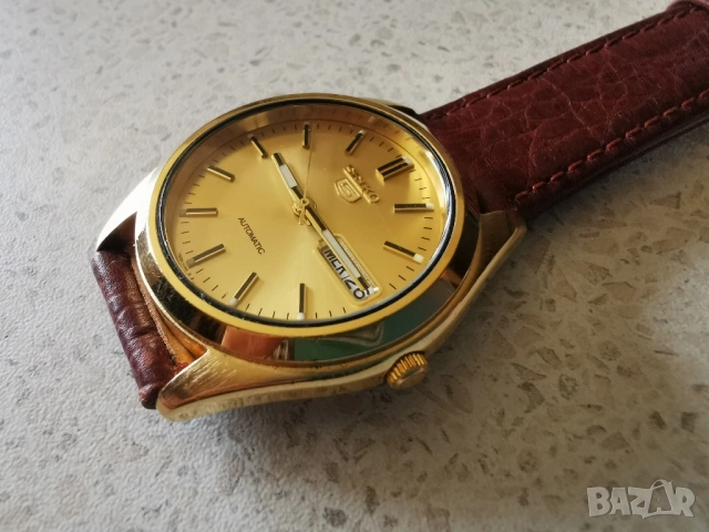 SEIKO 5 AUTOMATIC -НОВ, снимка 3 - Мъжки - 53353646
