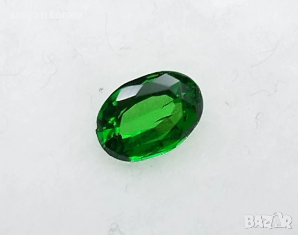 Лъскав Цаворит гранат със свеж зелен цвят 0.53кт.! Нов!, снимка 10 - Други - 50742206