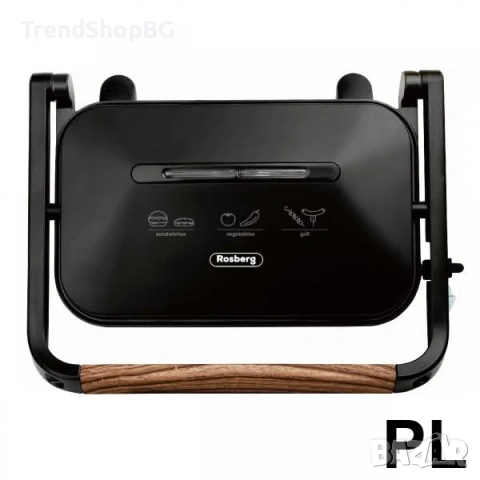 Уред за панини  Rosberg , снимка 2 - Тостери - 53830925