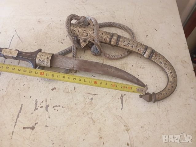 Ханджар, кинжал, кумая, джамбия, снимка 4 - Други ценни предмети - 53705500