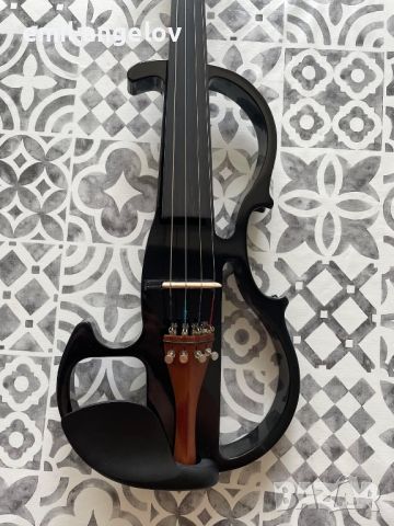 Електрическа цигулка Harley Benton HBV 870BK Shadow 4/4, снимка 10 - Струнни инструменти - 46399685