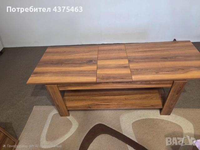 Холна маса разтегателна, снимка 2 - Маси - 53933456