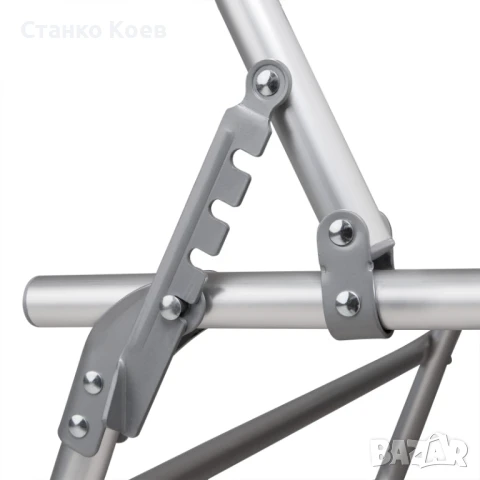 Сгъваем алуминиев шезлонг Ibiza със сенник , снимка 7 - Къмпинг мебели - 51172319