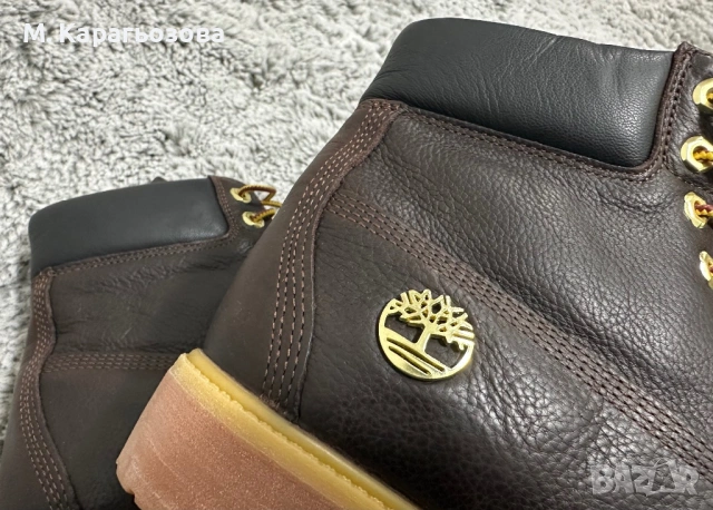 Нови обувки Timberland Espresso Premium 6-Inch Boot, Размер 42, снимка 8 - Мъжки боти - 53527670