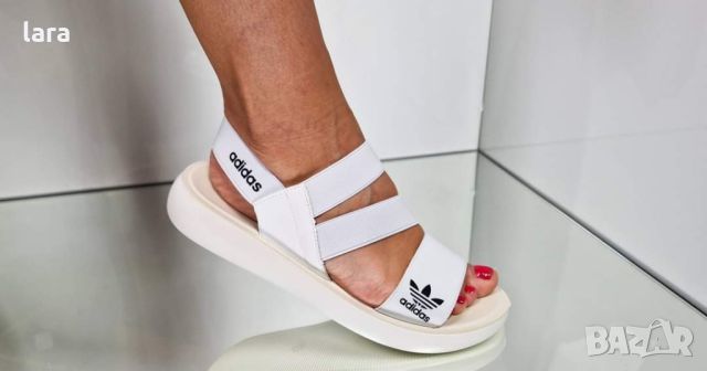дамски бели сандали adidas , снимка 1 - Сандали - 46362913
