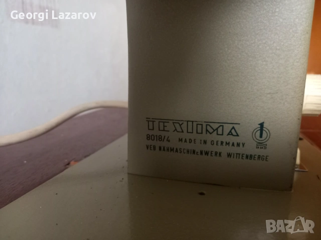 Немска крачна шевна машина TEXTIMA , снимка 4 - Шевни машини - 53904114