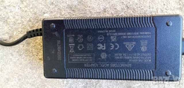 Зарядно за електрическа тротинетка велосипед, снимка 3 - Велосипеди - 53777688