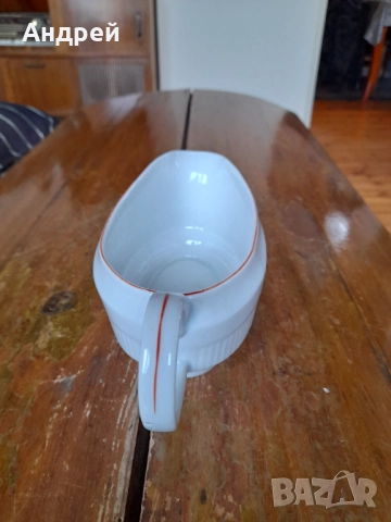 Стара порцеланова сосиера #9, снимка 5 - Други ценни предмети - 52100973