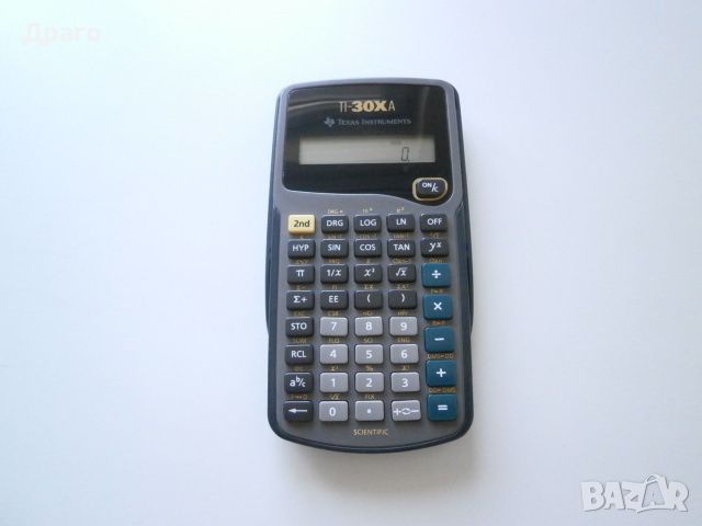 Научен калкулатор Texas Instruments TI-30XA, снимка 2 - Друга електроника - 46275044