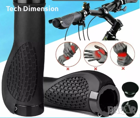 Вело ръкохватки(грипове) ергономични със заключване, снимка 3 - Аксесоари за велосипеди - 52774143