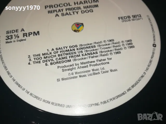 PROCOL HARUM-MADE IN ENGLAND-ПЛОЧА-КАТО НОВА 0708241321, снимка 10 - Грамофонни плочи - 46833116