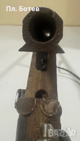 Стара едноцевна щифтова пушка, снимка 5 - Антикварни и старинни предмети - 53952743