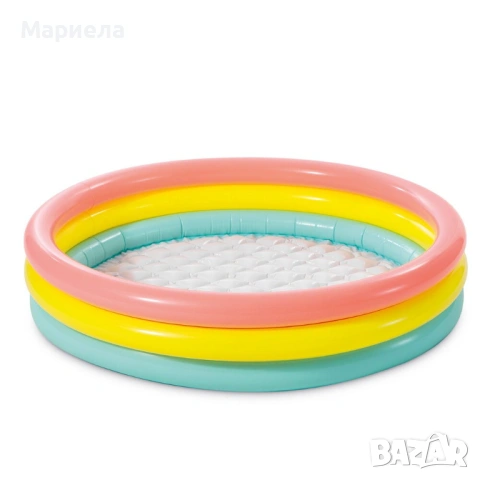 Надуваем басейн - 1.14м х 25см - Intex, снимка 2 - Басейни и аксесоари - 53528904