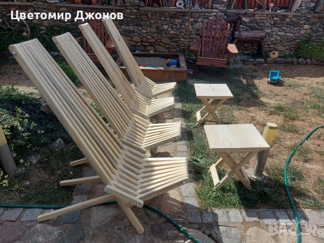 Градински стол, снимка 15 - Градински мебели, декорация  - 48936374