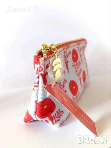 Estee Lauder козметичен несесер на червени цветя, снимка 4 - Други - 54029241