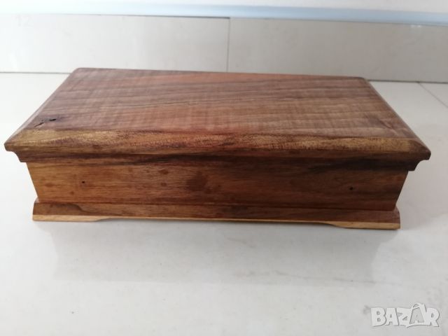 Дървена кутия 20 х 10 h 5.5 см. , снимка 6 - Други стоки за дома - 45716103