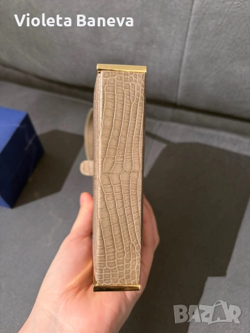 оригинален лимитиран, винтидж комплект Swarovski, включващ елегантна дамска чанта и гривна, снимка 3 - Бижутерийни комплекти - 53306797