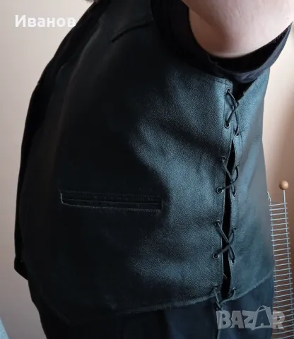 Кожен елек, снимка 6 - Други - 49975156