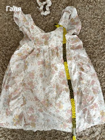 Детска 100%памук рокля 5-7г 122 размер