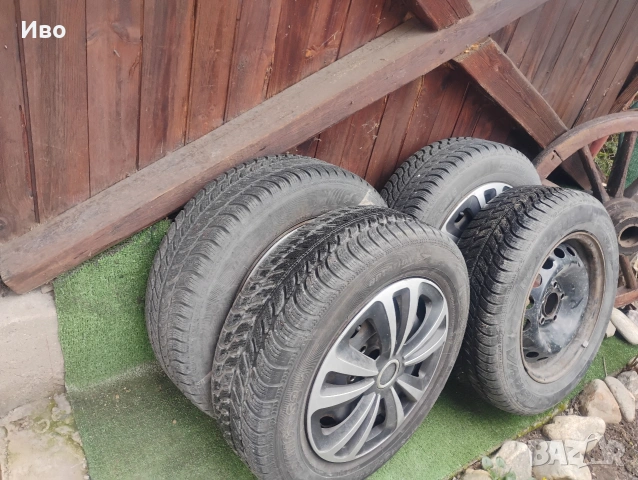 джанти и зимни гуми 195х65х15 Волво форд, снимка 3 - Гуми и джанти - 53692947