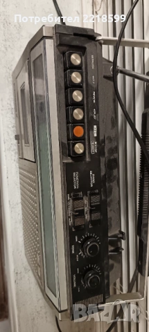 Ретро радиокасетофон HITACHI, снимка 3 - Радиокасетофони, транзистори - 53742565