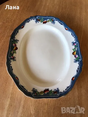 порцеланово плато , внос от Англия и др. , снимка 12 - Чинии - 34712203