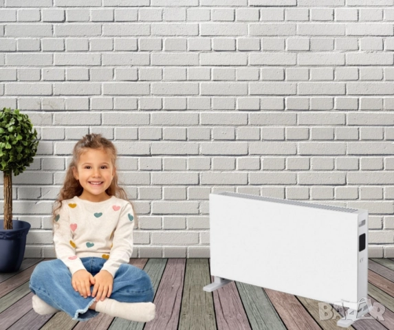 Конвектор K37, стоящ, 2000W, Wi-Fi, снимка 3 - Отоплителни печки - 51850145