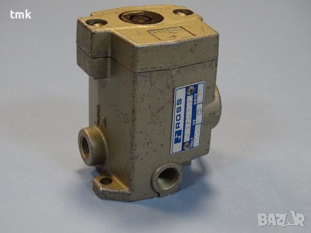 Пилотен пневматичен разпределител за преси ROSS J1613A2020 pneumatic valve 100V, снимка 1 - Резервни части за машини - 46679605