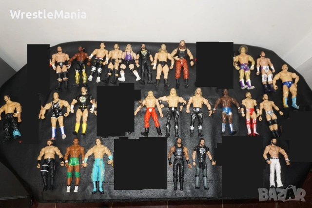 26 Кеч Фигури Iron Sheik/Braun Strowman/Kofi Kingston/Kurt Angle/Roderick Strong/TJP/CM Punk/Edge