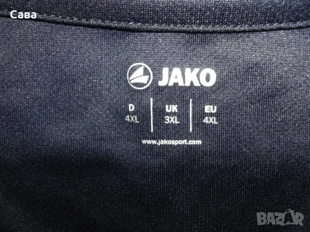 Тениски и шорти JAKO  мъжки,ХЛ-3ХЛ /черна,бяла,тъмносиня/, снимка 10 - Тениски - 51132905