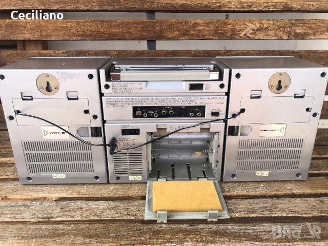 Радиокасетофон 💥 RADIOTONE (Germany)  mini compo-RCX 7, снимка 12 - Радиокасетофони, транзистори - 53761419