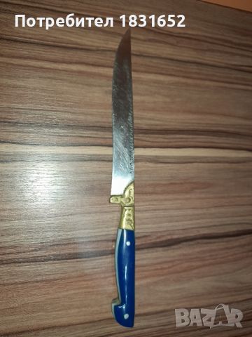 Стар турски нож, снимка 5 - Антикварни и старинни предмети - 45674210