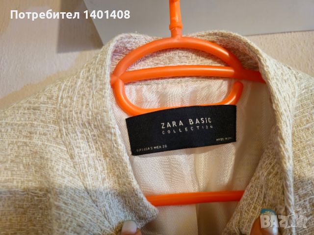 Дамско есенно палто Zara, снимка 4 - Якета - 46675100