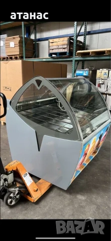 Италия Витрини за Сладолед ТОП ОФЕРТА!, снимка 2 - Фризери - 54291389