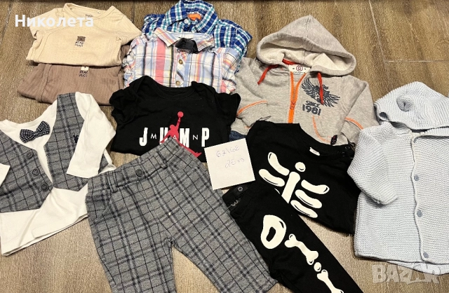 Лотове бебешки дрехи 62/68см до 30лв лот/снимка, снимка 9 - Детски комплекти - 52592554