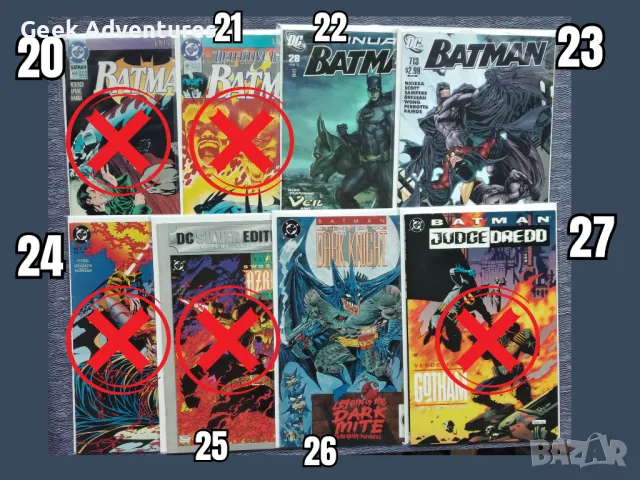 Batman DC Comics - Батман Комикси на Английски Език NM 90's - 10's, снимка 5 - Списания и комикси - 46515491