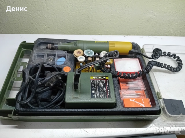 Мини дремел на професионалната марка proxxon , снимка 6 - Други инструменти - 53887708