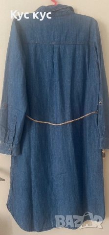  Дънкова Рокля/ туника/ риза, снимка 5 - Рокли - 54238201