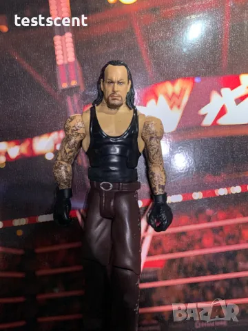 Екшън фигура WWE The Undertaker Гробаря series играчка Mattel The Phenom, снимка 15 - Фигурки - 49152671